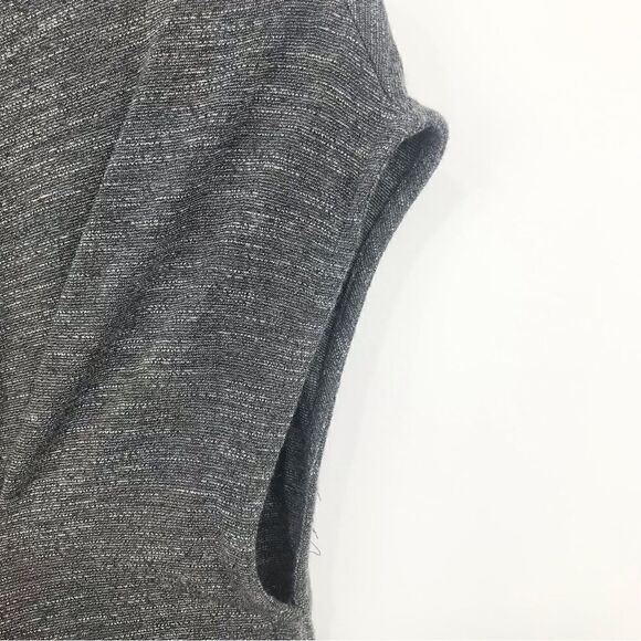 Anthropologie Dolan Left Coast Collection Marled Gray Sleeveless Blouse - Picture 7 of 10